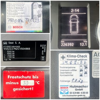 PREDÁM SEAT ALHAMBRA 2.0TDi 103kW CR CFFB dovoz DE - 20