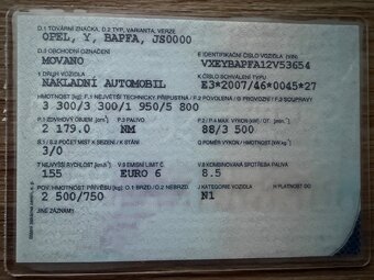 Opel Movano 2.2, r.v. 2022, DPH - 20