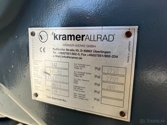 Kolesový nakladač Kramer 280 / 341 , Wacker Volvo Atlas Cat - 20