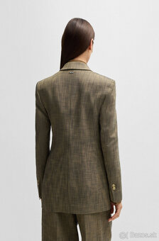 dvojradové zelené sako - 34 - Boss - nové - 20