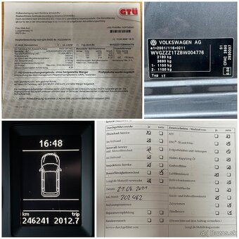 PREDAM VOLKSWAGEN TOURAN 2.0TDi 103kW CFHC dovoz DE - 20