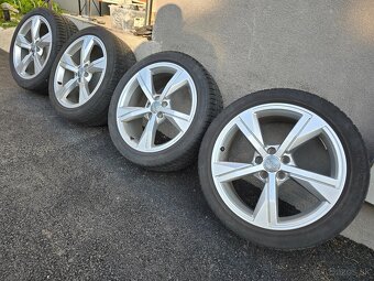 Zimné kolesa Audi A1 5x100 r17 215/45 r17 Skoda Fabia - 20