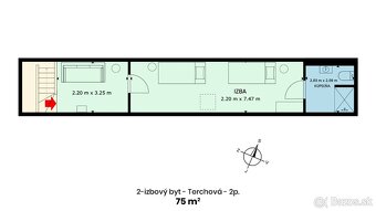Slnečný mezonetový byt v Terchovej - 20