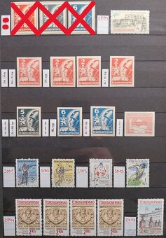 Známky ČESKOSLOVENSKO – 1 - 20
