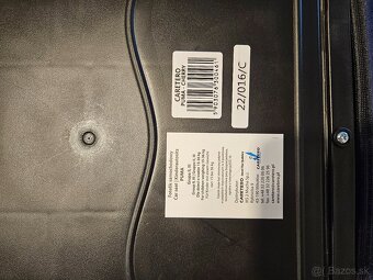 Autosedačka - podsedák CARETERO Isofix navy modrá + bordová - 20