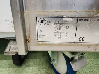 Elektrická nerezová gastro panvica 100l - 20