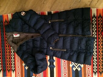 Predám nový DÁMSKY KABÁT COLMAR Navy blue velk M - 20