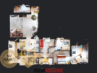 Na predaj veľkometrážny 145 m2 byt s terasou 35 m2, záhradou - 20