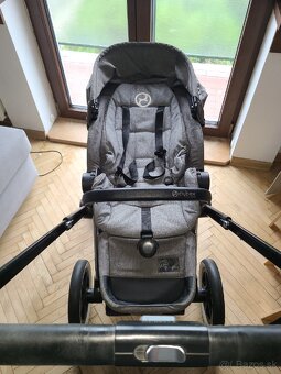 Výborný stav Cybex Priam 3v1 - vajíčko/vanička/športiak - 20