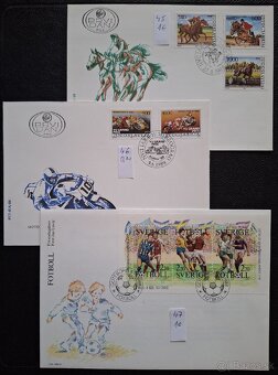 Postove znamky FDC (47poloziek) - 20