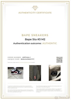 A Bathing Ape Bape Sta #3 M2 - 20