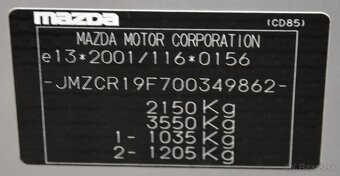 Mazda 5 2.00 Automat, 7 miest - 20