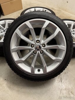 Zimná sada 5x112 R18 , 245/40/18 Audi A4 B9, A5 , VW , Škoda - 20