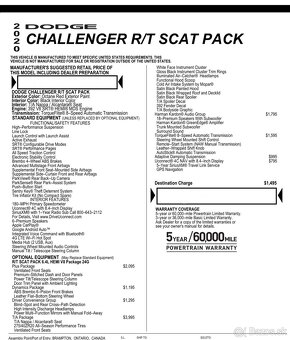 Dodge Challenger T/A 6.4 V8 HEMI—2020—53.000km - 20