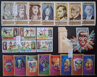 Postove znamky Mix 9 (64poloziek) - 20