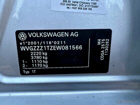 Volkswagen Touran 1.4 TSI 81kw Benzín CNG 7-miestné 102211KM - 20