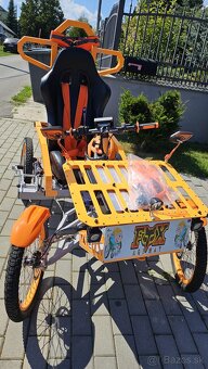 Terénny vozik 2x 1500W 40km/h dojazd 50km pre vozičkárov - 20