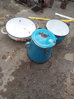 Smalt nádoby a veci na chalupu - 20