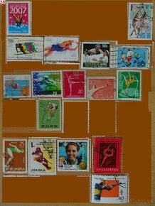 Nádherné poštové známky ŠPORT 1 - 20