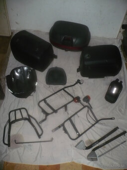 řídítka,padáky,zrcátka,světla,řetězy,páčky,brzd. pump - 20