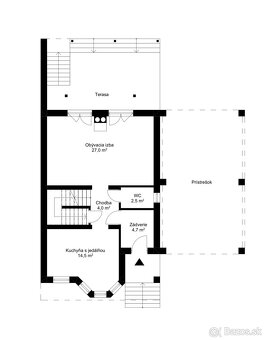 PREDAJ 4-izbový rodinný dom - Sokolovce - 20