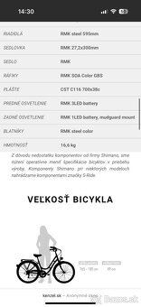 Kenzel bicykel Nostalgic - 20