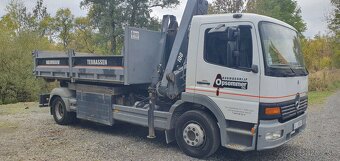 Mercedes Atego 1517 nosič kontejneru s hydraulickou rukou - 20