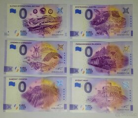 0€ / 0 euro suvenírová bankovka - 20