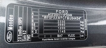 Ford Mondeo Combi 2.0 TDCi EcoBlue - 20