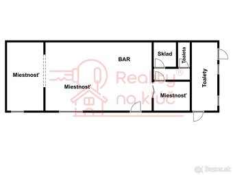 Na prenájom obchodný priestor s terasou v centre mesta NZ - 20