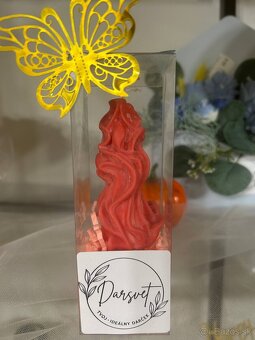 Sviečky a sviečkove kytice, darčekové balenia - 20