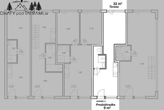 2i apartmán v rekreačnom komplexe s bazénom Nízke Tatry - 20