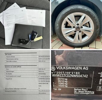 Volkswagen Golf VIII 2.0 TDI 85kw s automatickou prevodovkou - 20