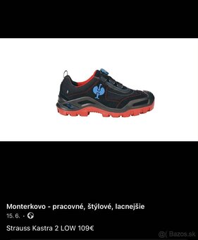 Veľkosť 42, MIX pracovná-bezpečnostná obuv - 20