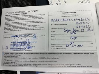 Peugeot Expert 2.0, MT6, L3H1. odpočet DPH - 20