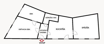 DVA 3 - IZB. RD. V CENTRE HISTORICKÉHO MESTA SVÄTÝ JUR - 20