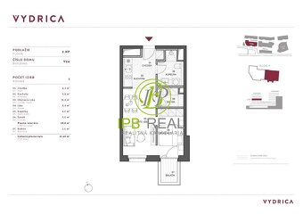 Zariadený 1,5-izb. byt s parkovaním v projekte Vydrica v Sta - 20