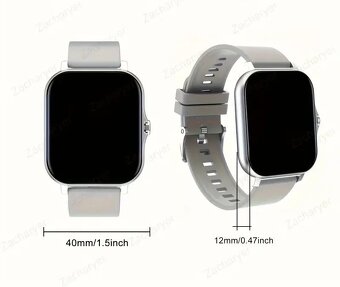 Fitness smart hodinky X8 (čierne, sivé, ružové, zlaté) - 20