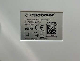 Esperanza EKM 025 1000w kuchynský robot - 20