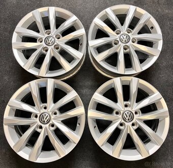 5x112 R16 originál alu VW Touran - ET 48 - TOP STAV - 20