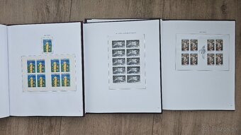 Poštové známky SLOVENSKO 2000-05 luxusné viazané knihy 6ks - 20