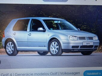 vw golf IV predná kapota - 20