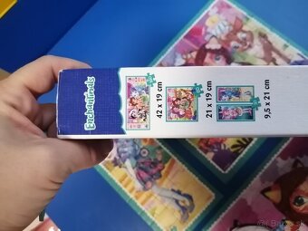 Puzzle Hľadá sa Dory, Macko PU, Bambi, Minnie, Ebchantimals - 20