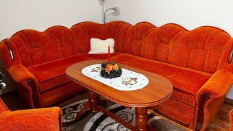 Gaučová súprava 180€ + stolík 30€ - 20