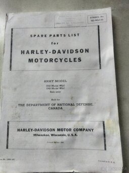 Predám katalóg ND Harley Davidson - 20