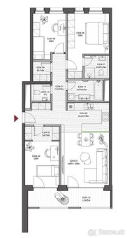 Prenájom 4-izbový byt 110 m², Vydrica, Staré Mesto, BA - 20