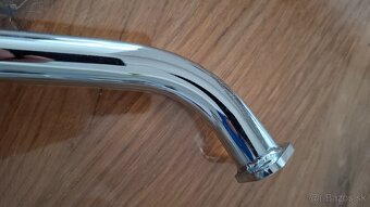 Koleno výfuku STELLA 134 české chromované - 20