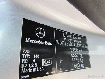 Mercedes-Benz GLE 350d 4matic A/T, 190kw - splátka od 439,-€ - 20