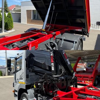MERCEDES-BENZ ATEGO 1218 SKLÁPAČ TROJSTR. HYDRAULICKÁ RUKA - 20