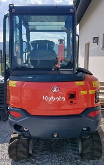 Minibager minirypadlo kubota kx 027-4 - 20